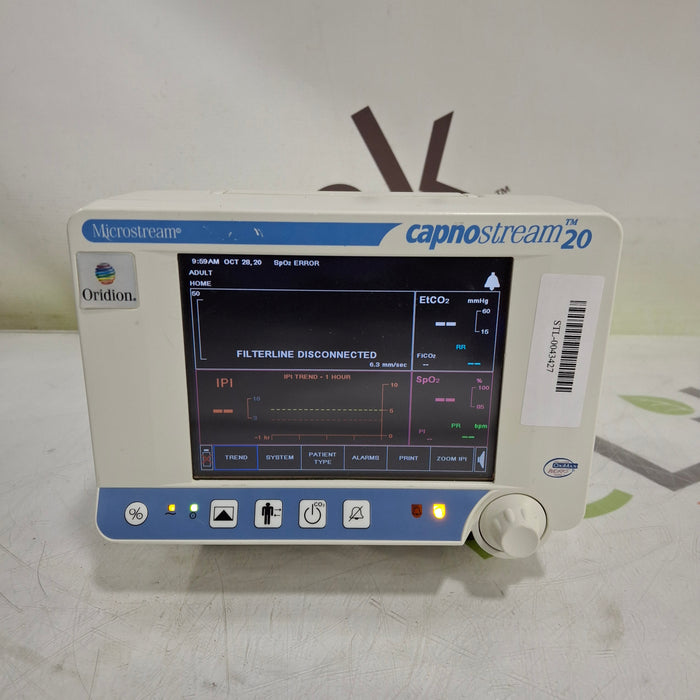 Oridion Capnostream 20 Capnography Monitor