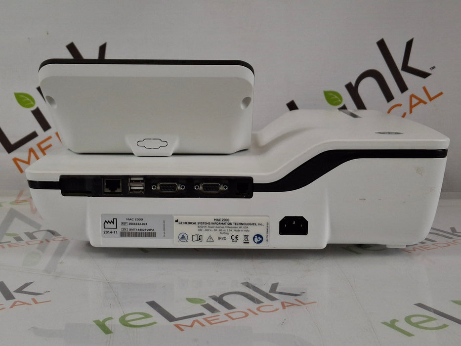 GE Healthcare MAC 2000 ECG