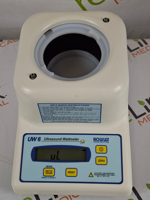 ABC Technologies Bowles UW 6 Ultrasound Wattmeter
