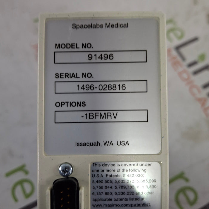 Spacelabs Healthcare 91496 Multiparameter Module