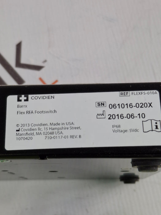 Covidien FLEXFS-010A Flex RFA Footswitch