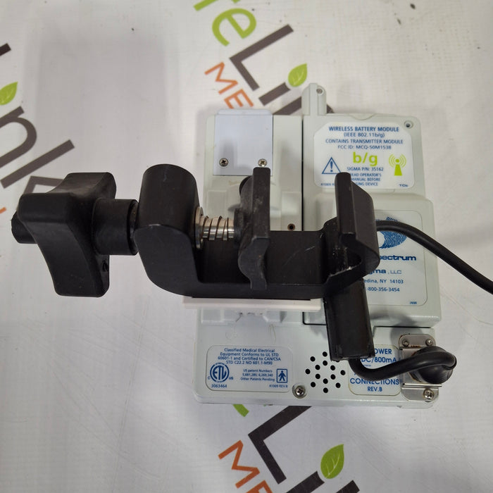 Baxter Sigma Spectrum 6.05.14 with B/G Battery Infusion Pump
