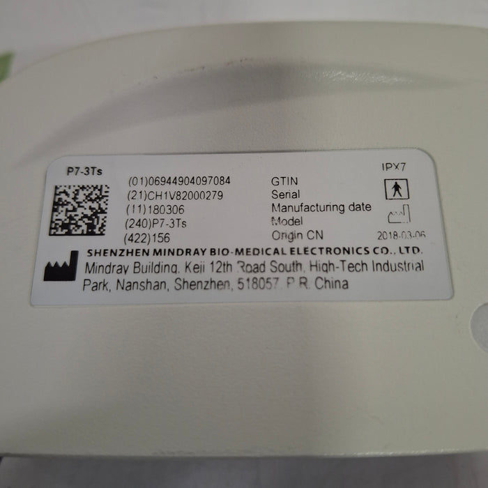 Mindray P7-3TS Phased Array Transducer