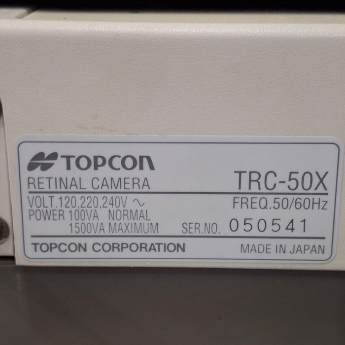 Topcon Medical TRC-50X Retinal Fundus Camera