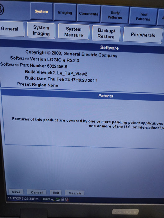 GE Healthcare Logiq e Ultrasound