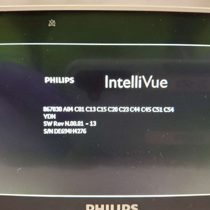 Philips IntelliVue X3 - Rainbow Masimo SpO2 Transport Patient Monitor