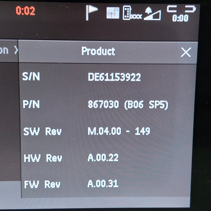 Philips IntelliVue X3 - Rainbow Masimo SpO2 Transport Patient Monitor