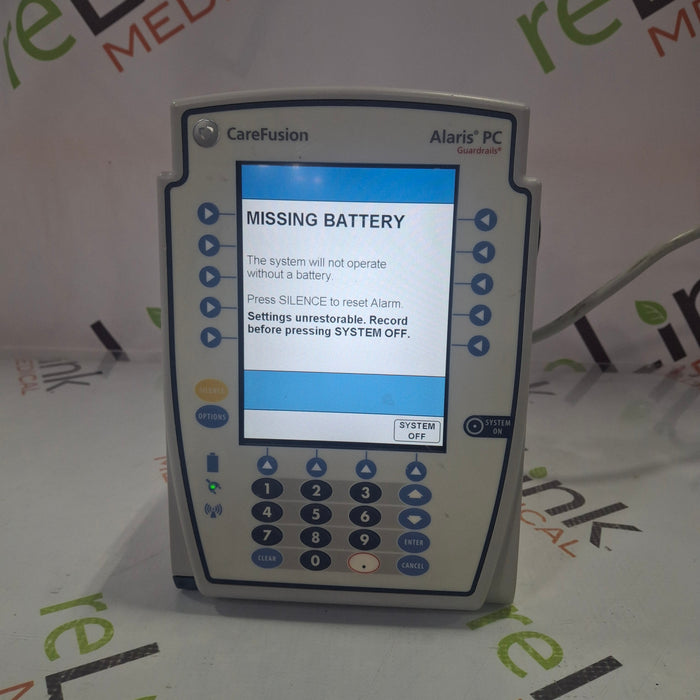 CareFusion Alaris 8015 Large Screen POC Infusion Pump