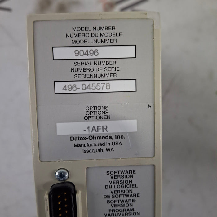 Spacelabs Healthcare 90496 Multiparameter Module