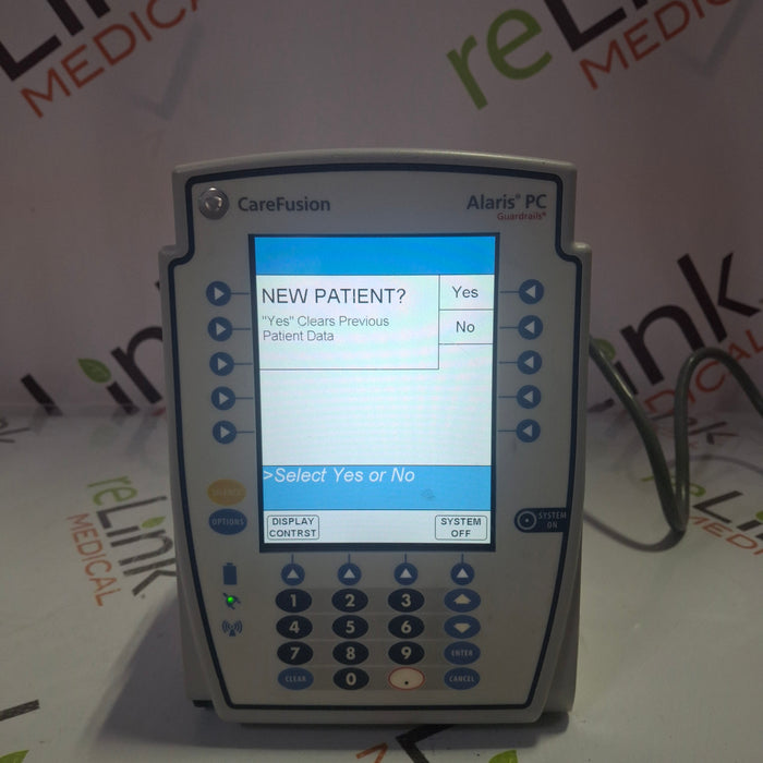 CareFusion Alaris 8015 Large Screen POC Infusion Pump