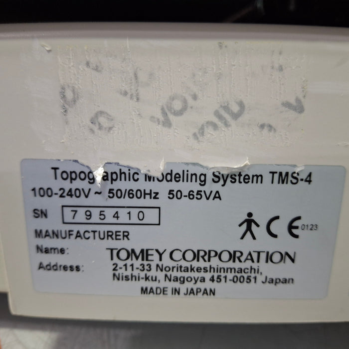 Tomey Model TMS 4 Topographer