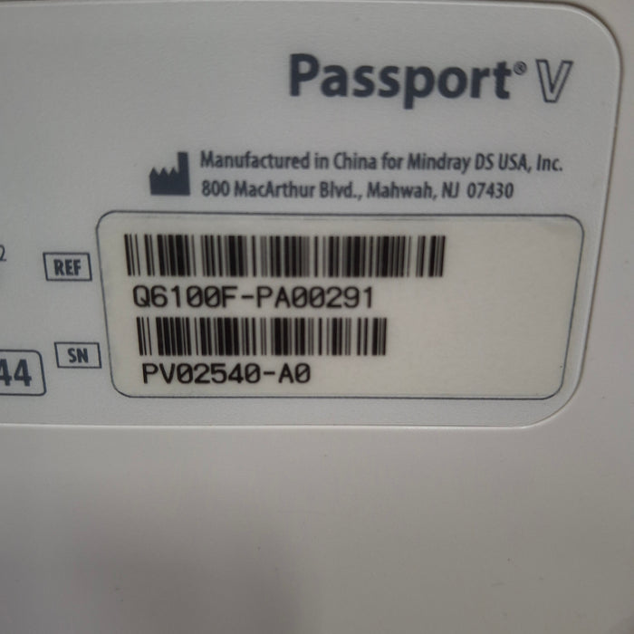 Mindray Passport V Patient Monitor