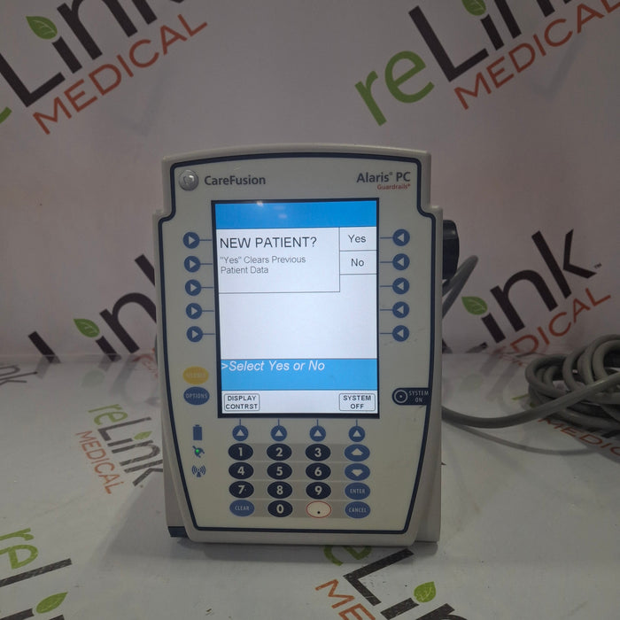 CareFusion Alaris 8015 Large Screen POC Infusion Pump