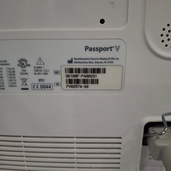 Mindray Passport V Patient Monitor