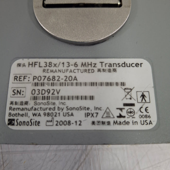 Sonosite HFL38x/13-6 MHz Linear Transducer