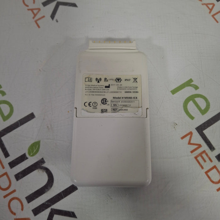 Philips MX40 1.4 ECG/SPO2 865350 Telemetry Transmitter