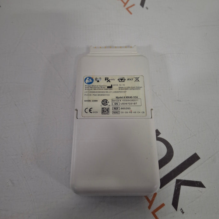 Philips MX40 1.4 ECG/SPO2 865350 Telemetry Transmitter