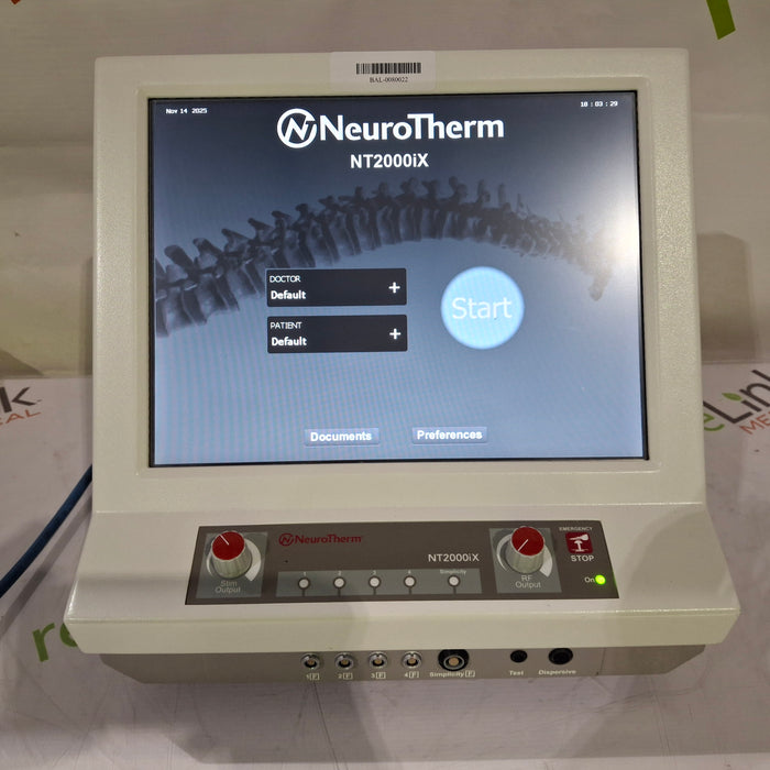 NeuroTherm NT2000iX Radiofrequency Generator