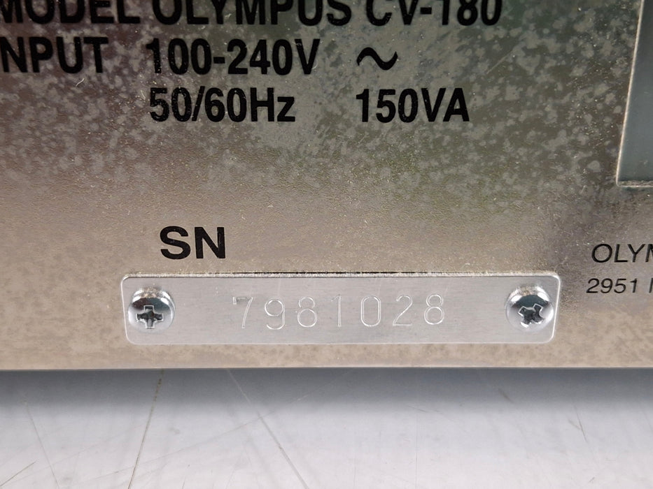 Olympus CV-180 Processor