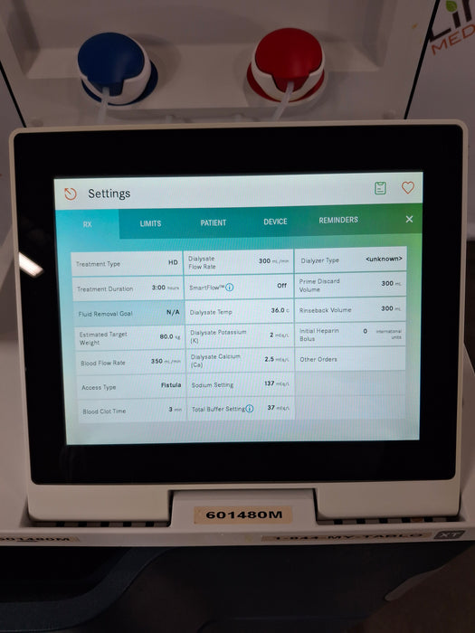 Outset Medical Tablo Console Hemodialysis System