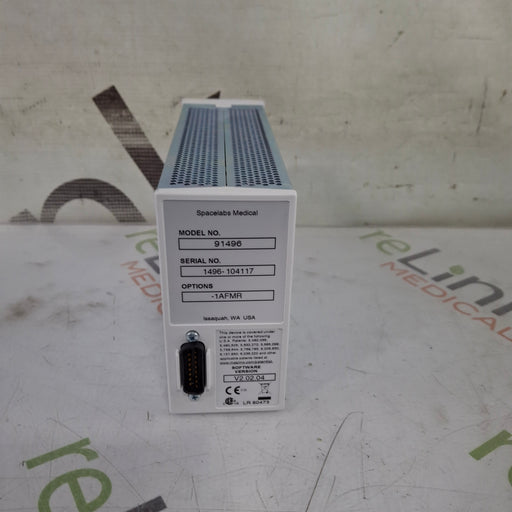 Spacelabs Healthcare Spacelabs Healthcare 91496 Multiparameter Module Patient Monitors reLink Online