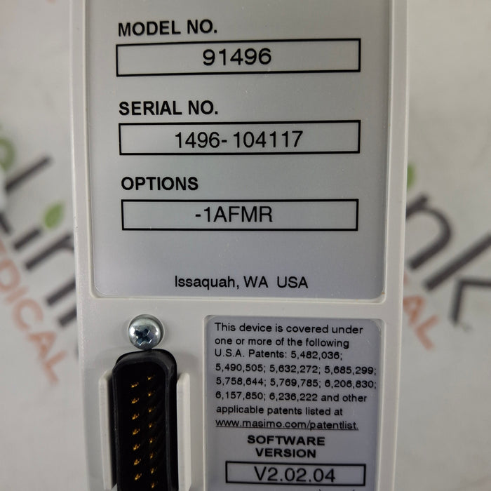 Spacelabs Healthcare Spacelabs Healthcare 91496 Multiparameter Module Patient Monitors reLink Online