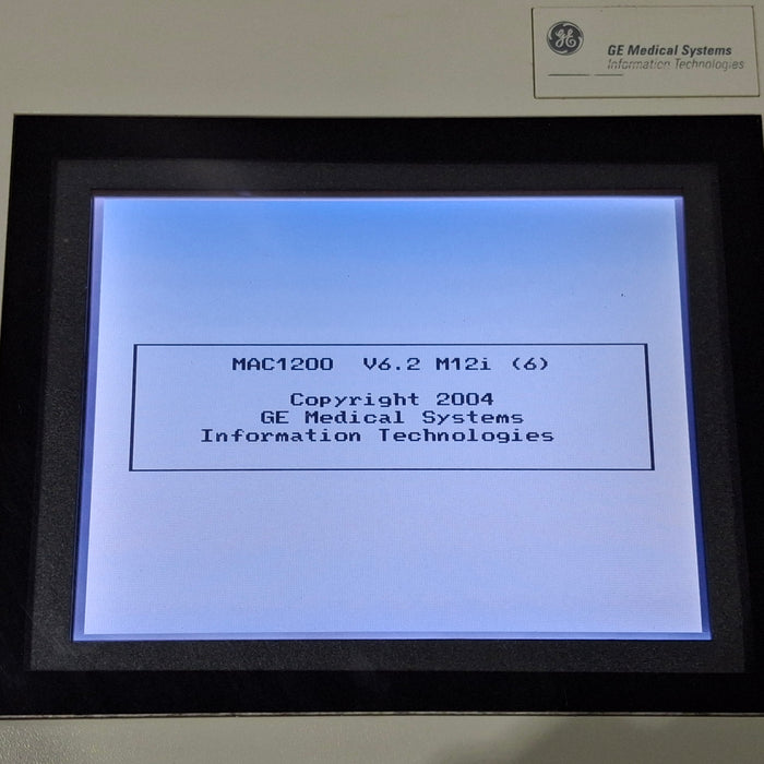 GE Healthcare MAC 1200 ECG