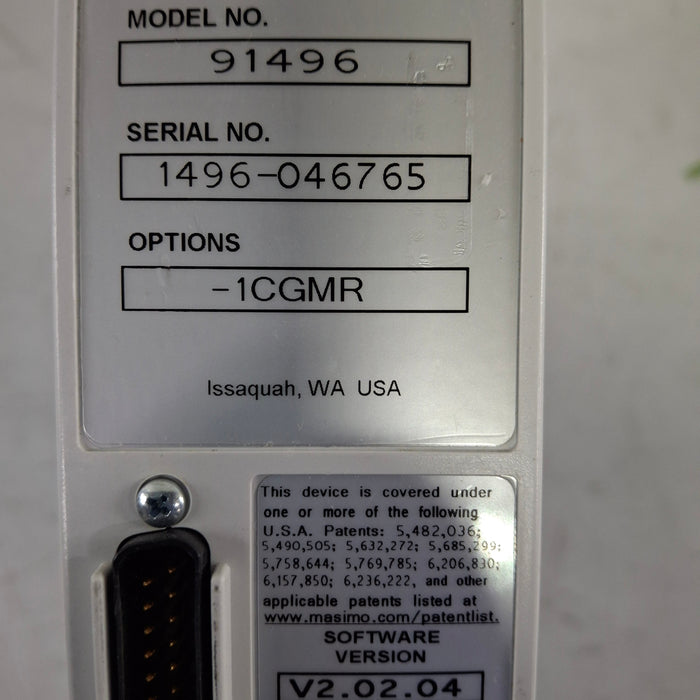 Spacelabs Healthcare Spacelabs Healthcare 91496 Multiparameter Module Patient Monitors reLink Online
