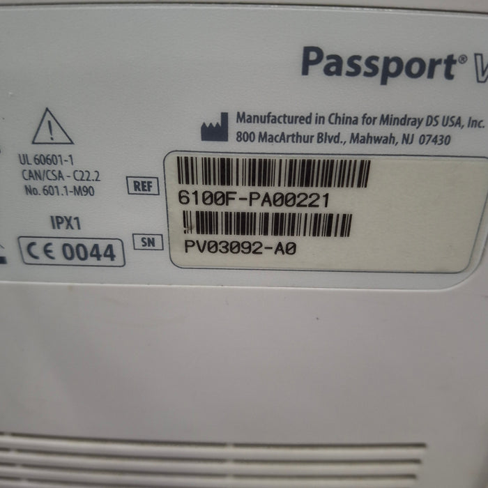 Mindray Passport V Patient Monitor