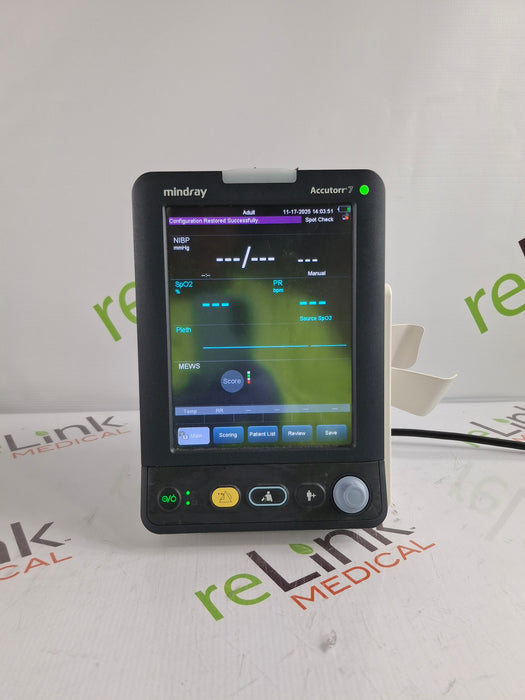 Mindray Accutorr 7 Vital Signs Monitor