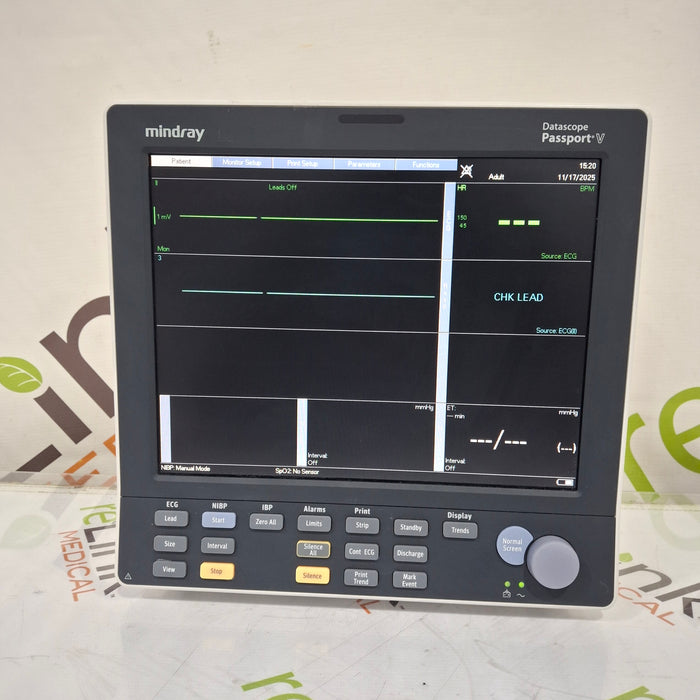 Mindray Passport V Patient Monitor