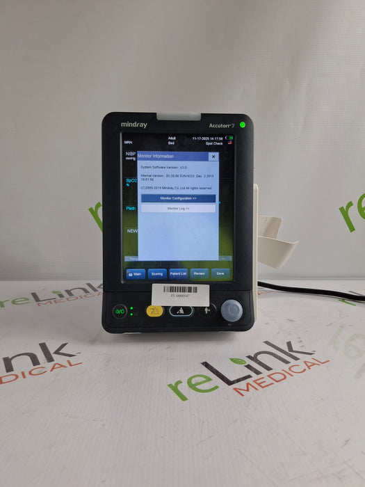 Mindray Accutorr 7 Vital Signs Monitor