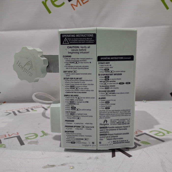 Hospira Plum A+ Infusion Pump
