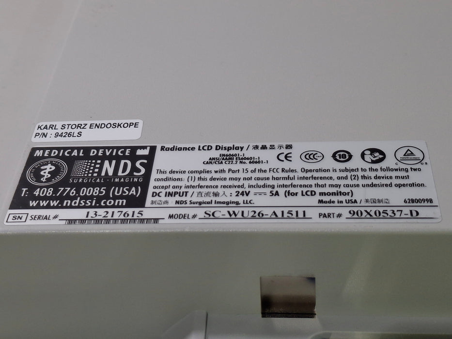 Karl Storz 26" Wideview Surgical Display