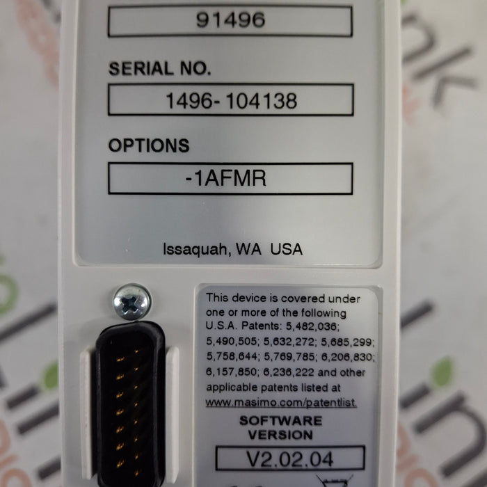 Spacelabs Healthcare Spacelabs Healthcare 91496 Multiparameter Module Patient Monitors reLink Online