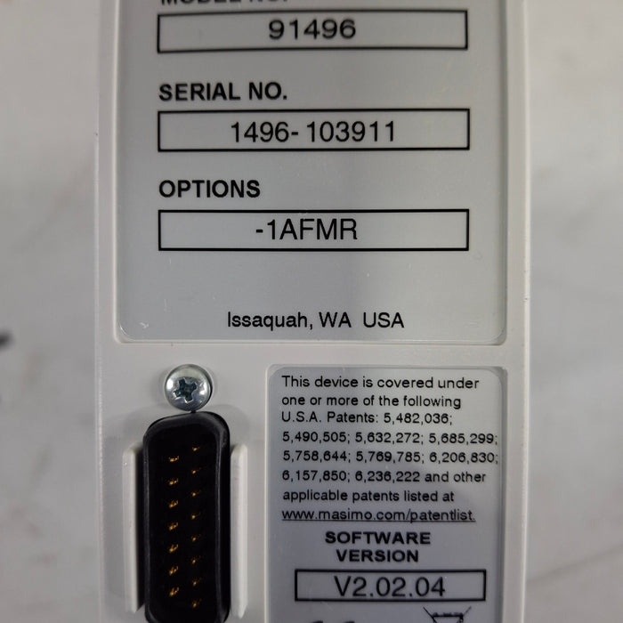Spacelabs Healthcare Spacelabs Healthcare 91496 Multiparameter Module Patient Monitors reLink Online