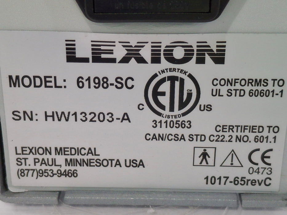 Lexion Insuflow 6198-SC Laparoscopic Gas Conditioning