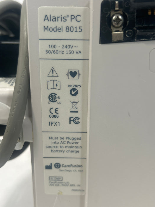CareFusion Alaris 8015 Large Screen POC Infusion Pump