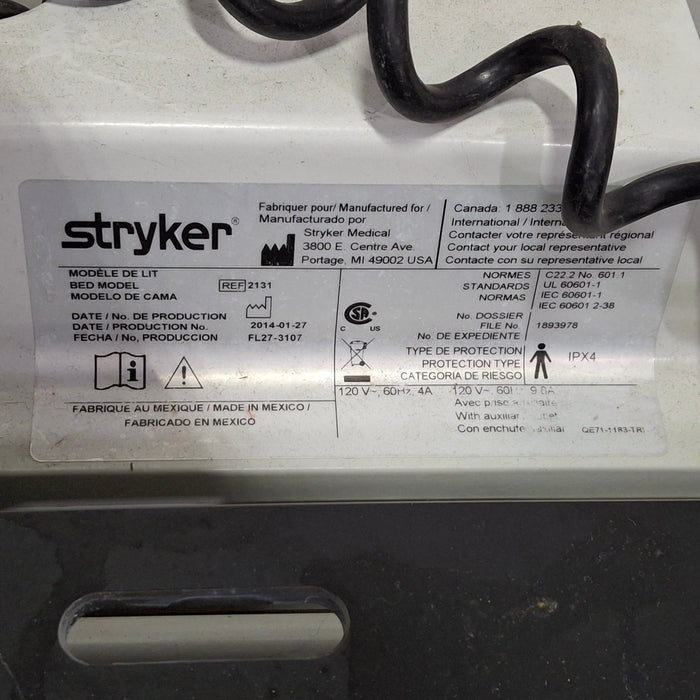 Stryker 2131 InTouch Bed