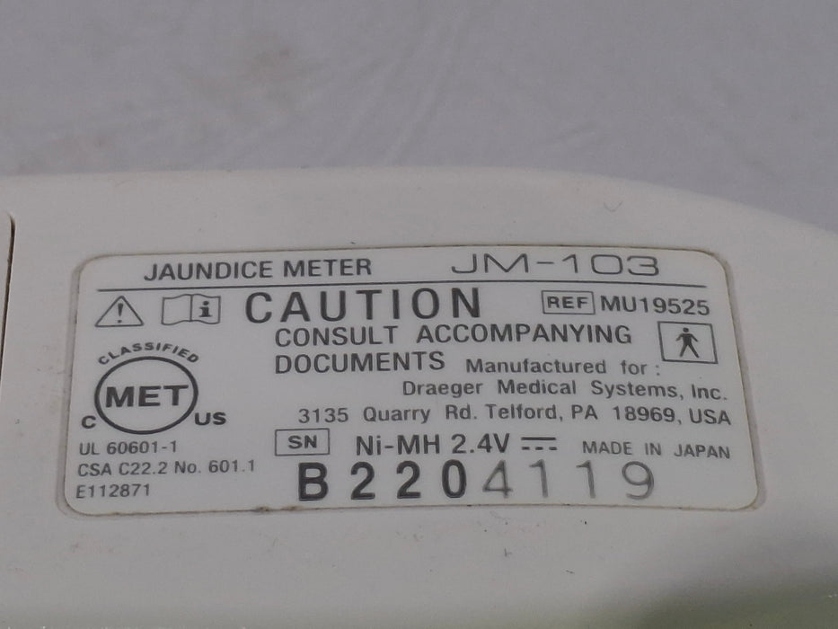 Draeger Medical JM-103 Bilirubin Meter