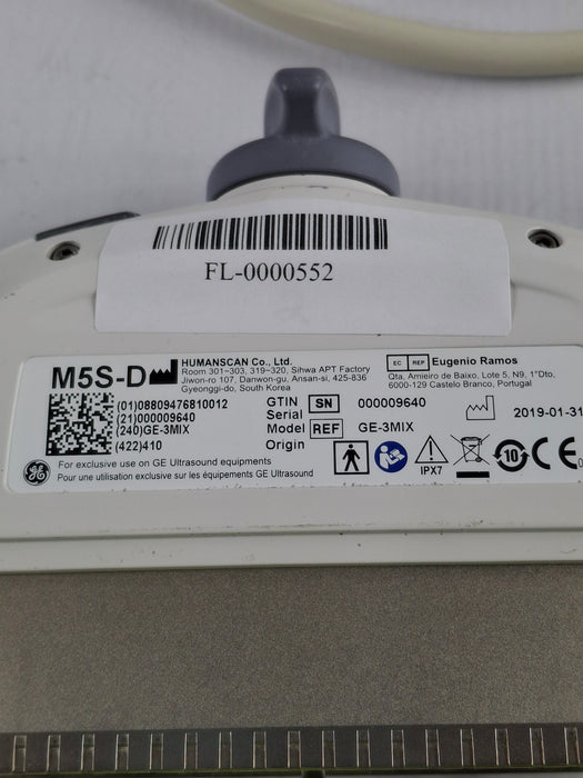 GE Healthcare M5S-D Matrix Phased Array