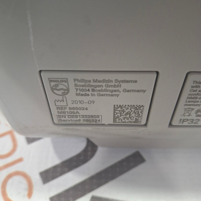 Philips Intellivue MP5 - ECG, Fast SpO2, NIBP, Press, Temp Patient Monitor