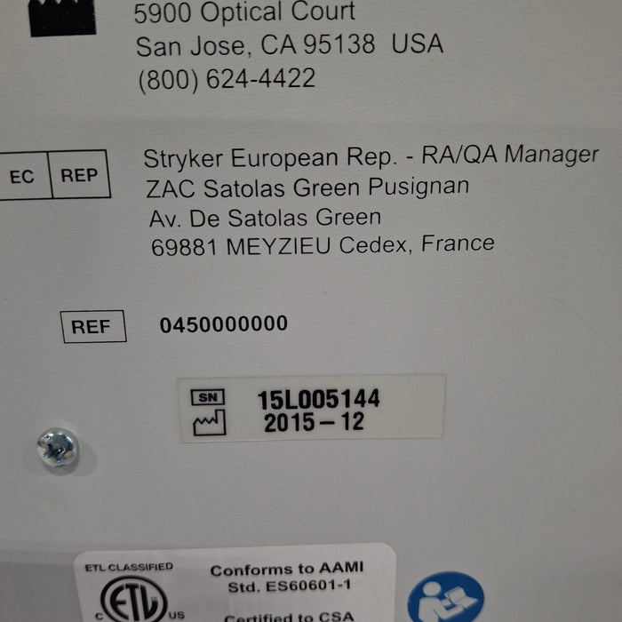 Stryker Crossflow Integrated Arthroscopy Pump