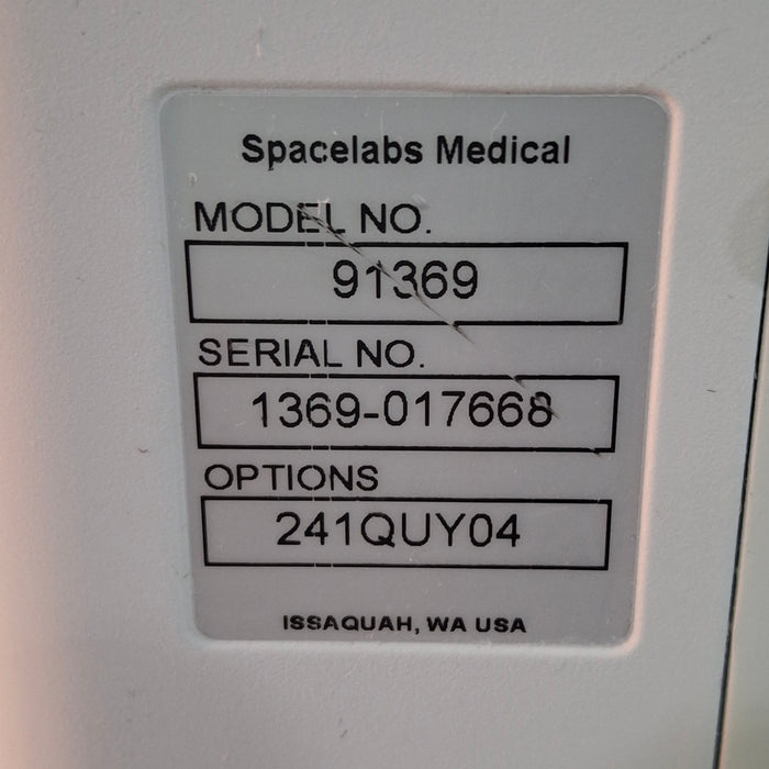 Spacelabs Healthcare Ultraview SL 91369 Monitor