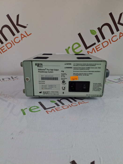 Ohmeda Medical BiliBlanket Plus Phototherapy System