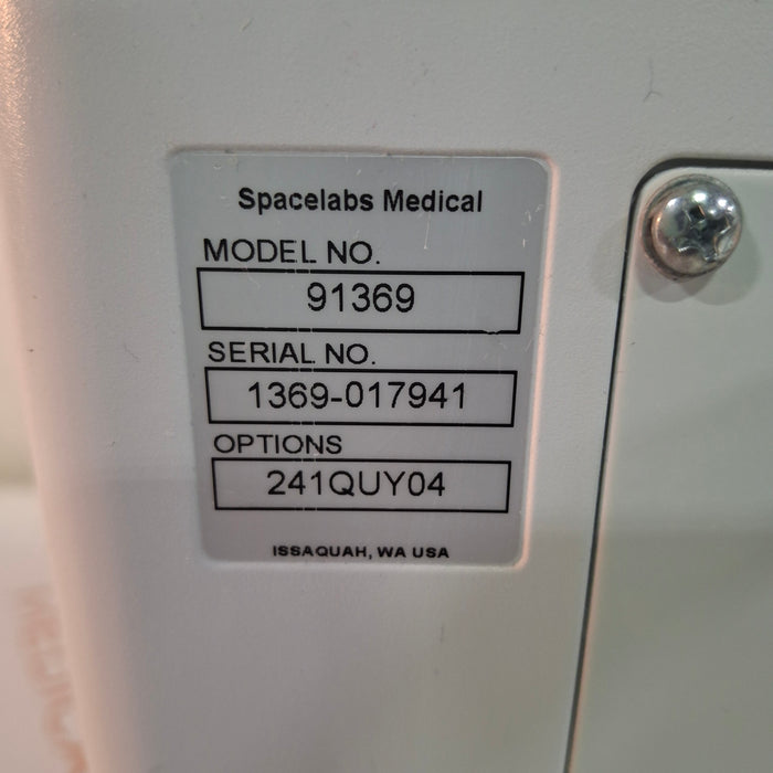 Spacelabs Healthcare Ultraview SL 91369 Monitor