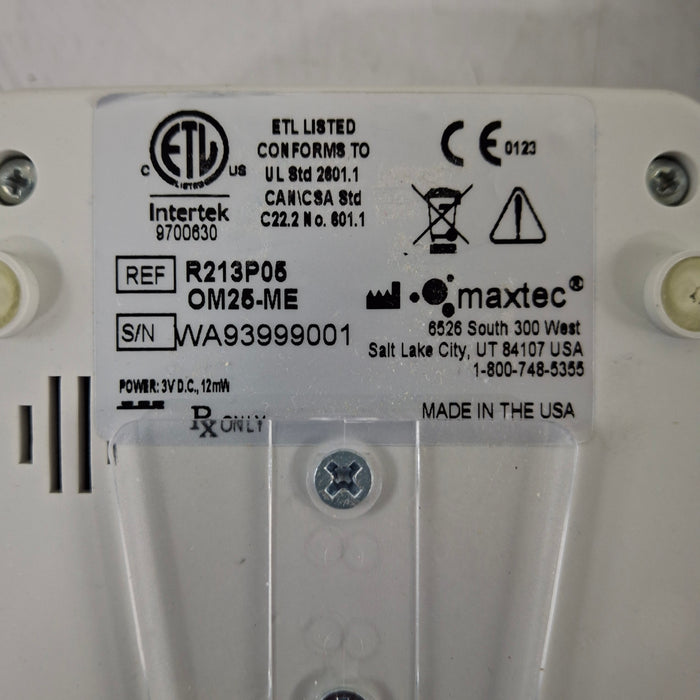 Maxtec, Inc. MaxO2 OM25-ME Oxygen Monitor