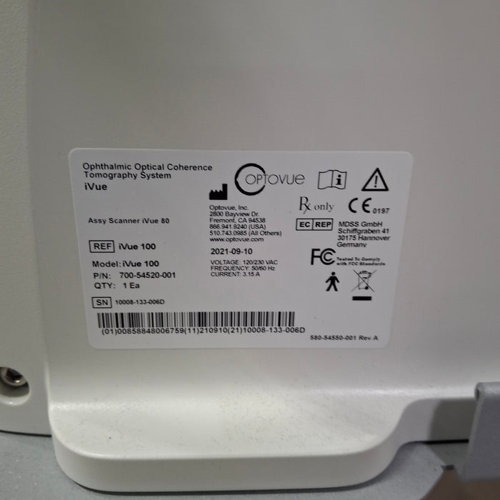OptoVue IVue 100 OCT