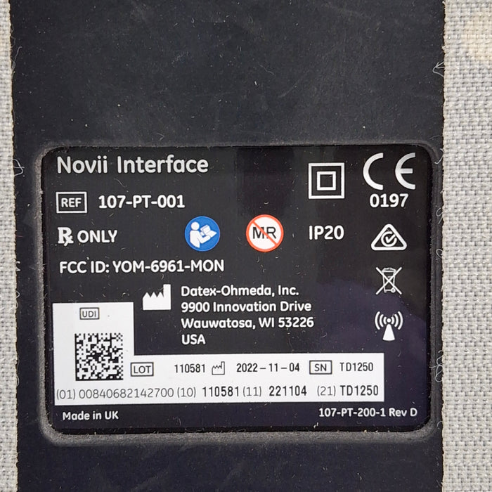 Monica Healthcare Limited 107-PT-001 Fetal Monitor