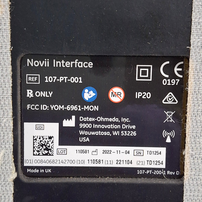 Monica Healthcare Limited 107-PT-001 Fetal Monitor